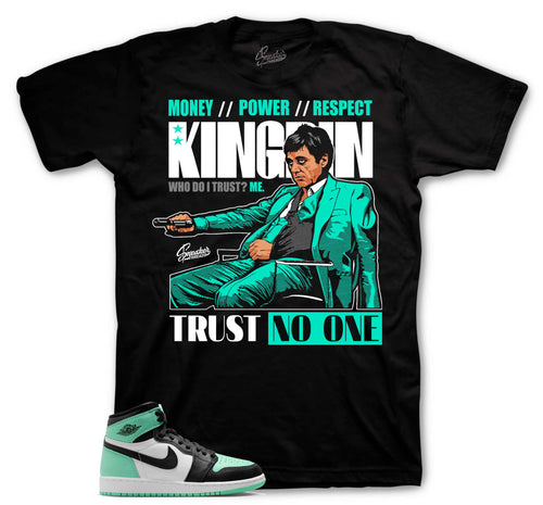 Retro 1 Green Glow Trust Issues Shirt