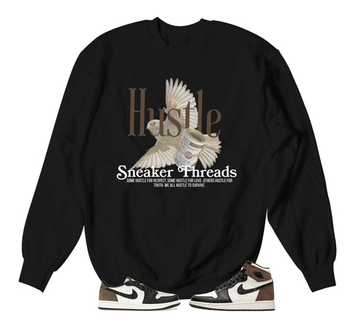 Retro 1 Mocha Hustle Bird Sweater