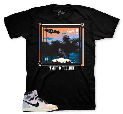 Retro 1 Skyline Wolrd Is Yours Shirt