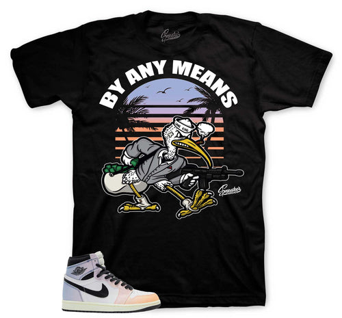 Retro 1 Skyline By Any Means Shirt