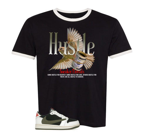 Air Jordan 1 Low Lucky Green Shirt - Respect The Hustle