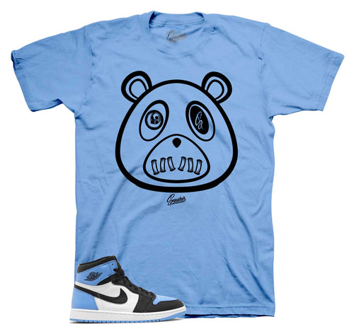 Retro 1 UNC Toe ST Bear Shirt