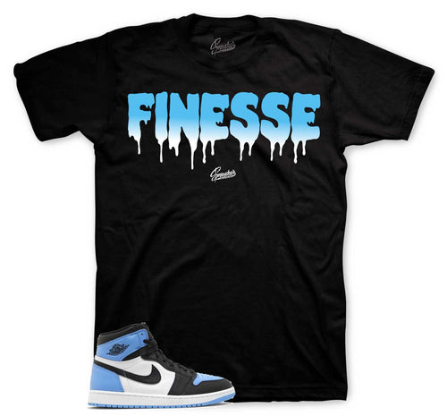 Retro 1 UNC Toe Finesse Shirt