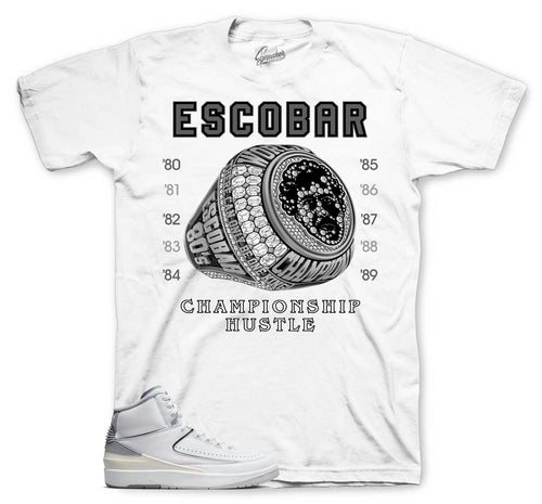 Retro 2 Cement Grey Champ Hustle Shirt