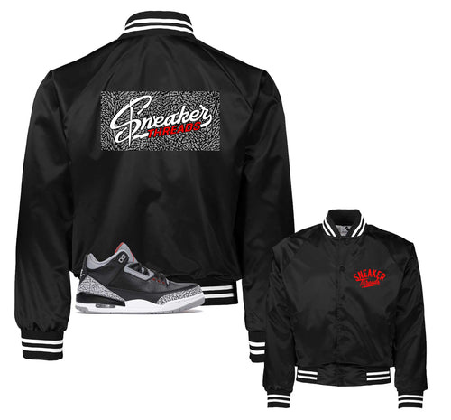 Jordan Retro 1 85 black white Sneaker jackets Fly Bear Jacket