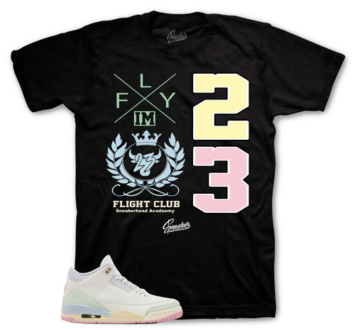 Retro 3 Spring Is In Air Flight Crest Shirt