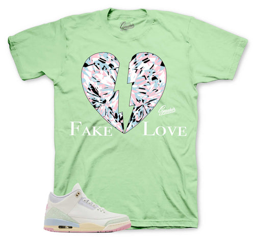 Retro 3 Spring Is In Air Fake Love Shirt