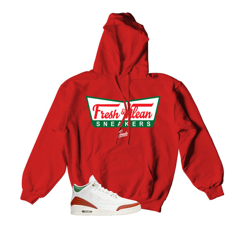 Retro 3 El Vuelo Fresh Klean Hoody