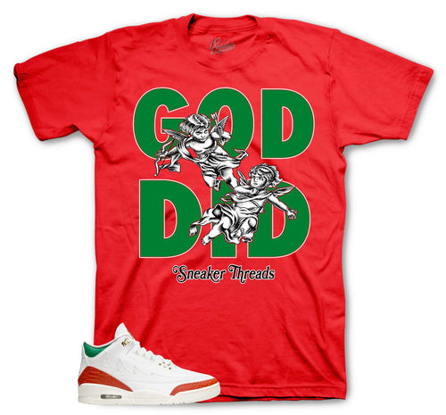 Retro 3 El Vuelo God Did Shirt