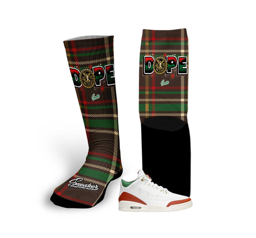 Retro 3 El Vuelo Centenario Socks