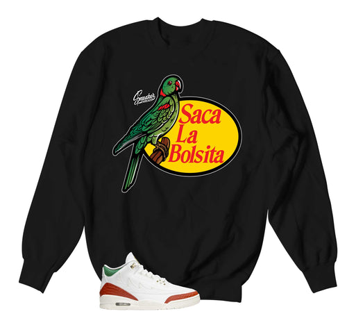 Retro 3 El Vuelo Saca La Bolsita Sweater