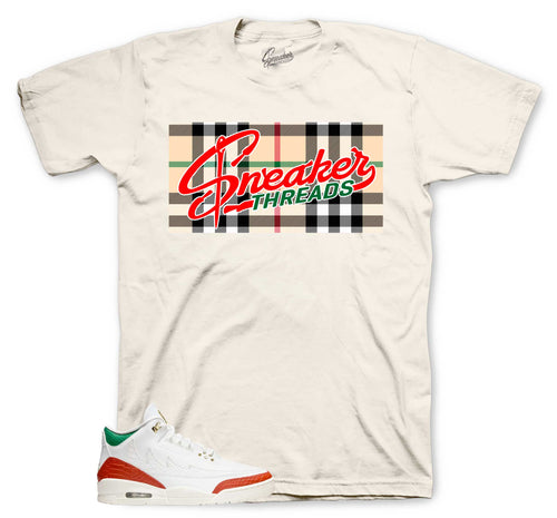 Retro 3 El Vuelo Sneaker Threads Shirt