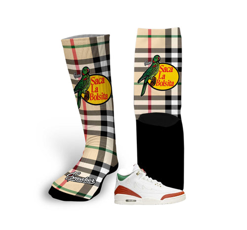 Retro 3 El Vuelo La Bolsita Socks