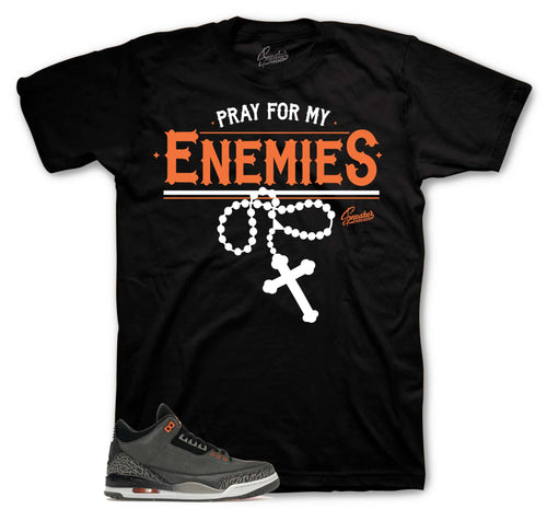Retro 3 Fear Enemies Shirt