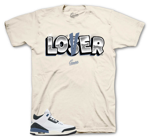 Retro 3 For The Love Loser Lover Shirt