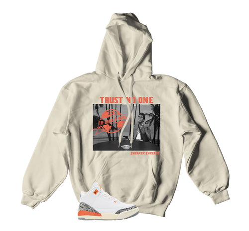 Retro 3 Georgia Peach Tony Knows Hoody