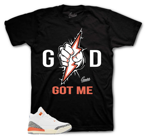 Retro 3 Georgia Peach God Got Me Shirt