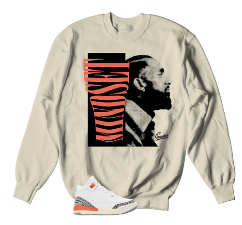 Retro 3 Georgia Peach Mindset Sweater