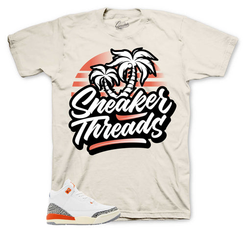 Retro 3 Georgia Peach ST Palms Shirt