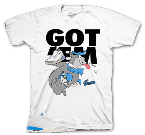 Retro 3 Lucky Shorts Finessed Shirt