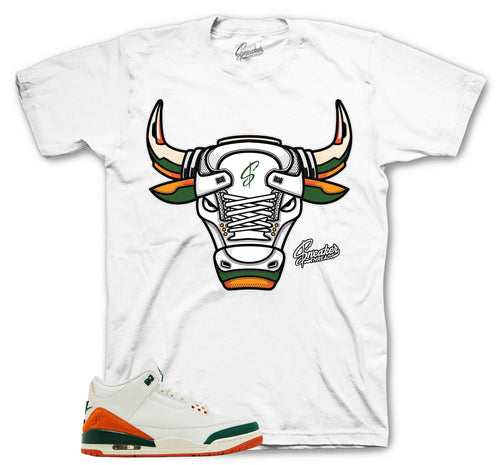 Retro 3 Miami War Bully Shirt
