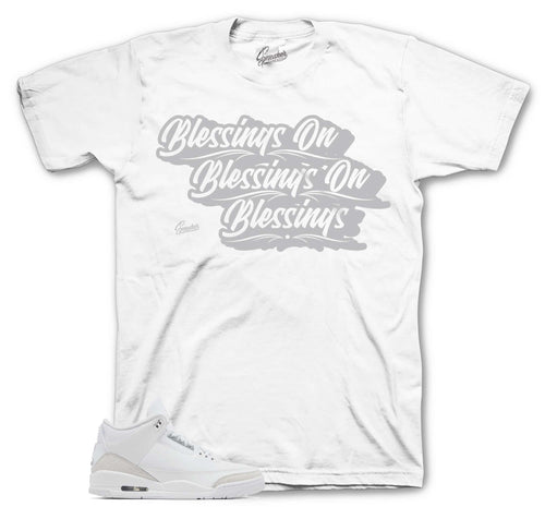 Retro 3 Pure Money Blessings Shirt
