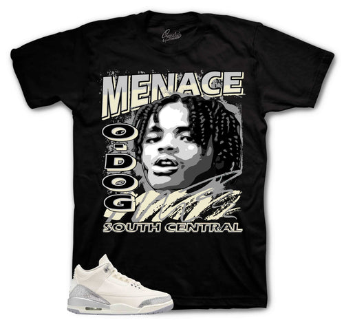 Retro 3 Sail Cement Grey Nineties Shirt