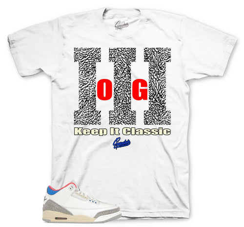 Retro 3 Seoul Keept It Classic Shirt