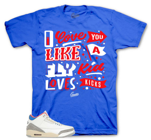 Retro 3 Seoul Love kicks Shirt