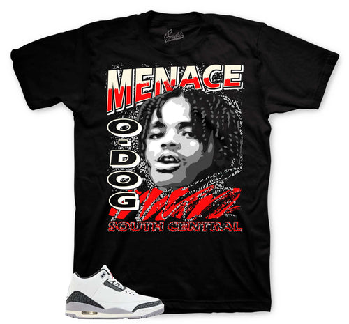 Retro 3 Cement Gray Nineties Shirt