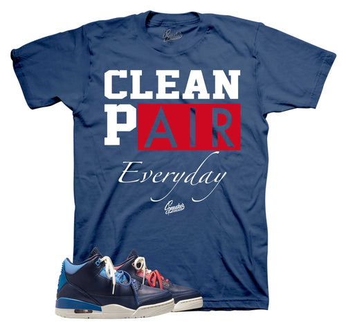 Retro 3 Sports Renaissance Clean Pair Shirt