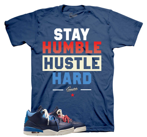 Retro 3 Sports Renaissance Stay Humble Shirt