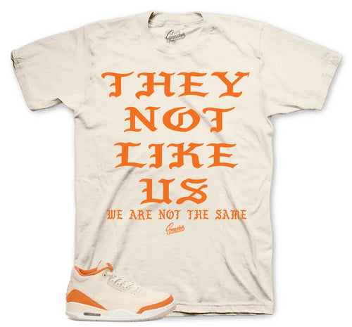 Retro 3 Starfish Not Like Us Shirt