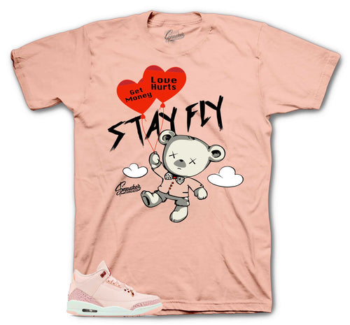 Retro 3 "Treat Yourself" Money Over Love Shirt