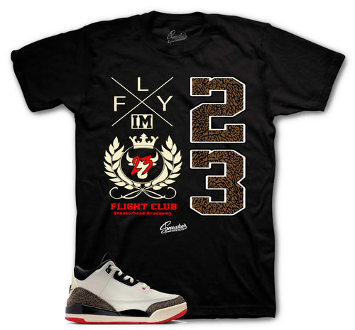 Retro 3 World's Best Dad Flight Crest Shirt