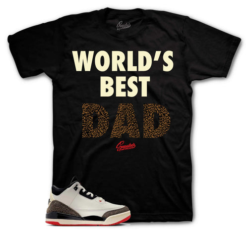 Retro 3 World's Best Dad Shirt