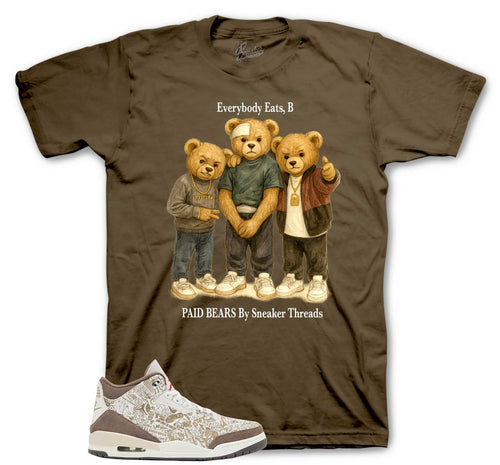 Retro 3 Laser Palomino Frenemies Shirt