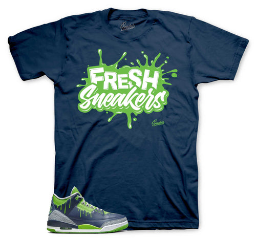 Retro 3 Hugo Fresh Sneakers Shirt