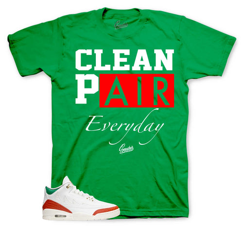 Retro 3 El Vuelo Clean Pair Shirt