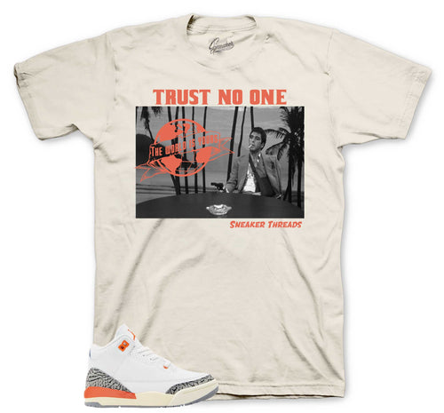 Retro 3 Georgia Peach Tony Knows Shirt