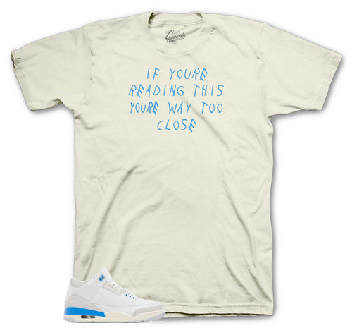 Retro 3 Lucky Shorts Too Close Shirt