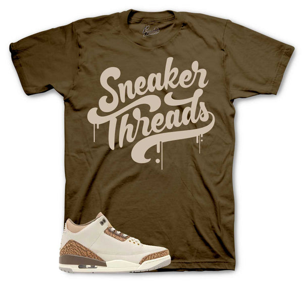 Jordan Retro 3 Palomino Orewood Brown Tees And Sneaker Outfits 90s Shirt