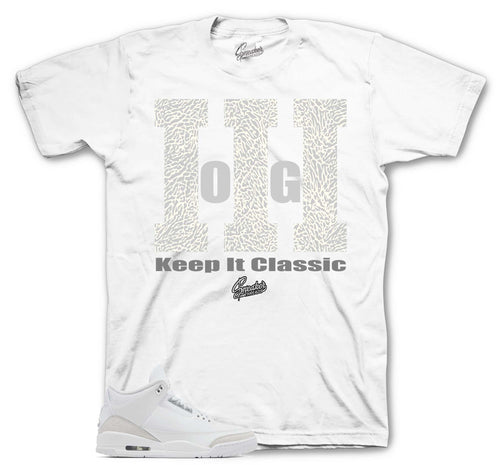 Retro 3 Pure Money Keept it Classic Shirt