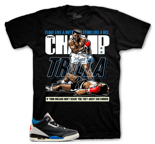 Retro 3 Rare Air Champ Shirt