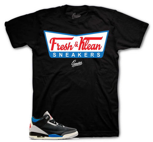 Retro 3 Rare Air Fresh & Klean Shirt