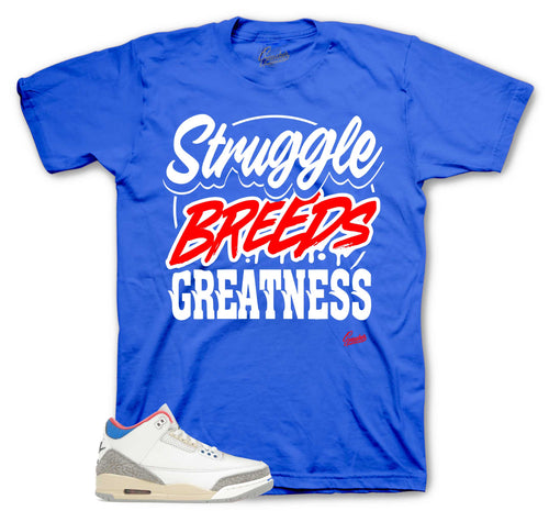 Retro 3 Seoul Struggle Breeds Shirt