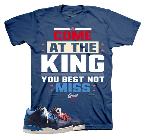 Retro 3 Sports Renaissance King Shirt