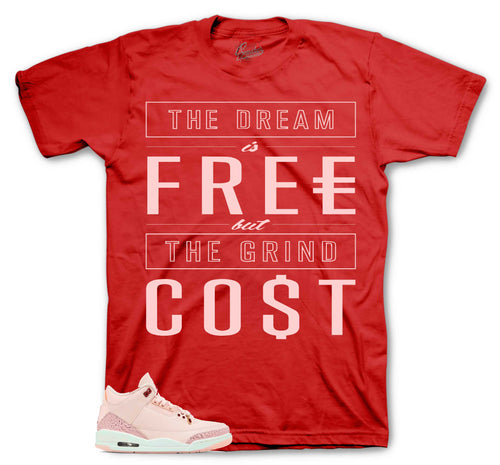 Retro 3 "Treat Yourself" Cost Shirt