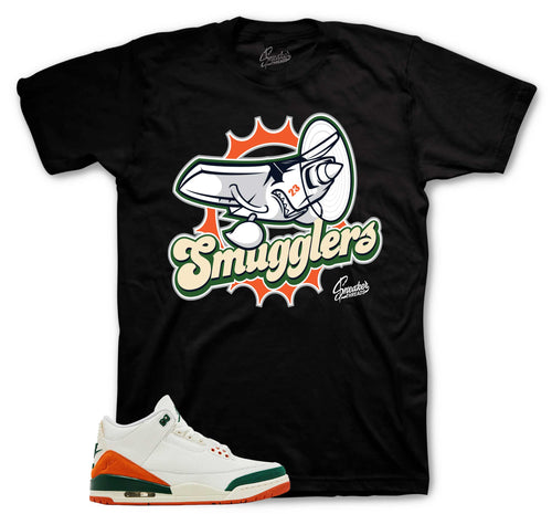 Retro 3 Miami Smugglers Shirt