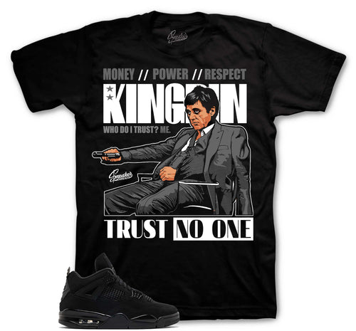 Retro 4 Black Cat Trust Issues Shirt